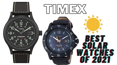 timex solar watches      review