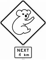 Road Australia Coloring Koala Sign Pages Printable Map Drawing Signs Clipart Clipartbest Animal Categories Paper Getdrawings Dot Supercoloring sketch template
