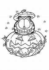 Garfield Halloween Teddy Pooky Skateboarding Odie Pirates sketch template