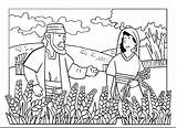 Ruth Coloring Boaz Pages Naomi Bible Sunday School Choose Board Curriculum Adult Getdrawings sketch template