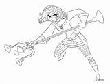 Tangled Cassandra Skgaleana Youloveit sketch template