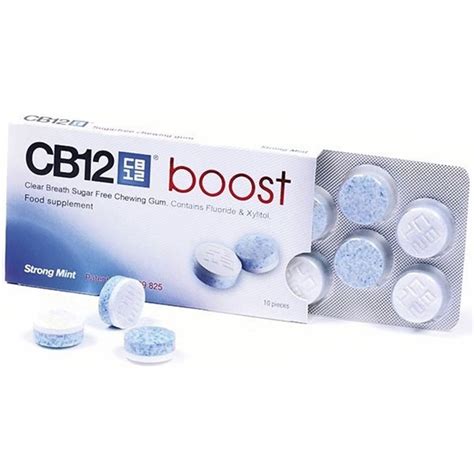 omega pharma cb boost strong mint gums pcs pharmacy products  pharmeden uk