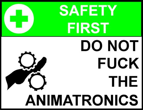 do not f ck the animatronics green do not fist android girls know