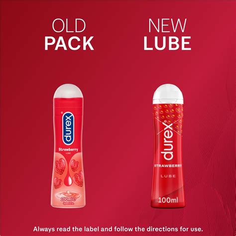 buy durex strawberry intimate gel lubricant 100ml online at chemist
