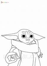 Yoda Coloring Baby Pages Printable Mandalorian Able Thanks Death Power He His Save Raskrasil Comments sketch template