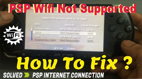 psp wifi  supported fix psp wifi network  supported psp connect  wifi psp pspwifi