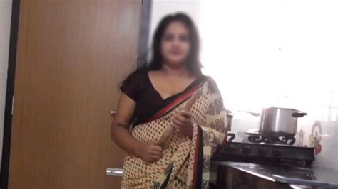 indian stepmom disha kitchen striptease and fucked by stepson xhamster