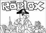 Coloring Roblox Pages Printable Comments sketch template