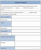 Construction Business Proposal Template Pictures