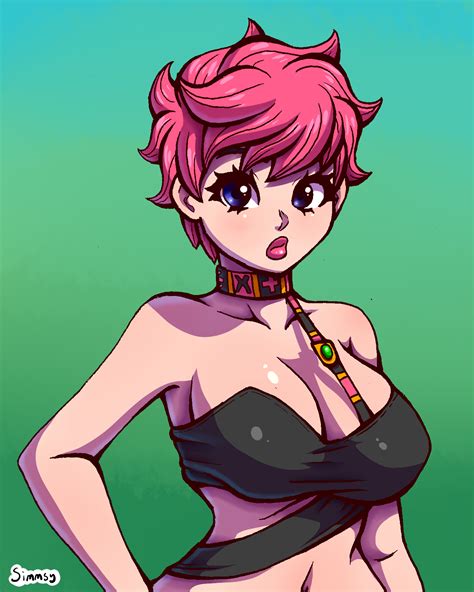 [fanart] part 5 is my least favourite part but at least trish is cute stardustcrusaders