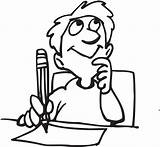Sastav Scrittore Escritor Prica Illustration Manually Examen Scrittura Creativa Personaggio écriture Scrivere Clipground Notepad Collabora Prompts Explore sketch template