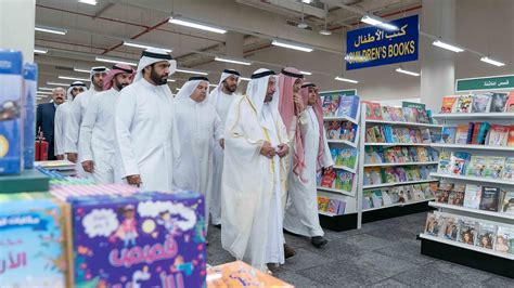 sharjah ruler inaugurates jarir bookstore  sharjah