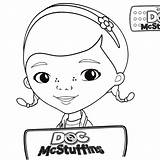 Mcstuffins Doc sketch template