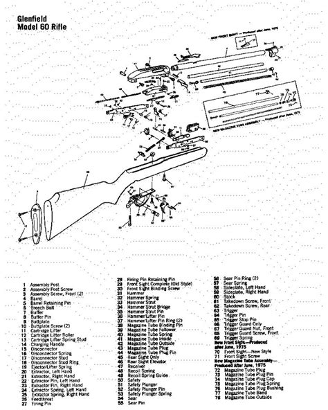 marlin model  parts schematic