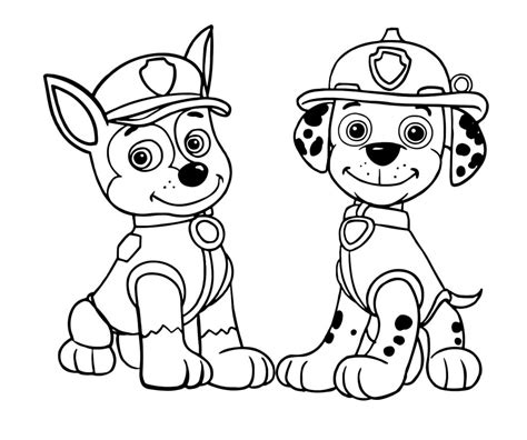 paw patrol coloring pages coloring pages  paw patrol coloring chase