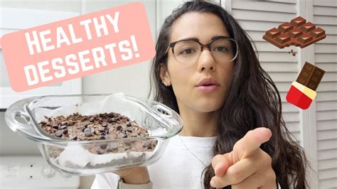 Baking 3 Healthy Chocolate Dessert Recipes Youtube