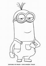 Kevin Minion Getdrawings sketch template