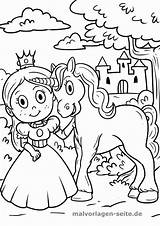 Einhorn Malvorlage Prinzessin Licorne Ausmalbild Ausmalen Schloss Einhörner Emoji Malen sketch template