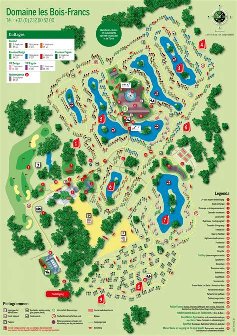 center parcs les bois francs kaart plattegrond de beste aanbiedingen