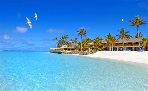 aroa aitutaki  foot island cook islands  beautiful