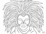 Mask Coloring Venetian Pages Mardi Gras Tiki Printable Template Adults African Drawing Carnival Masks Color Getcolorings Print Italy sketch template