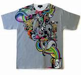 Pictures of Sublimation T-shirt Printing