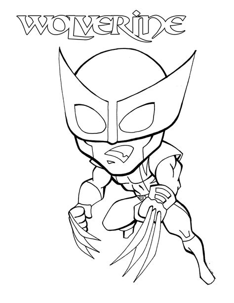 wolverine coloring pages  kids  adults  coloring