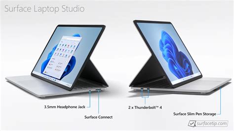 whats ports  microsoft surface laptop studio surfacetip