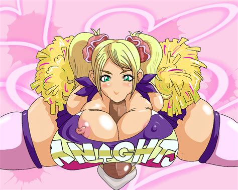 Rule 34 Aqua Eyes Blush Breasts Censored Cheerleader