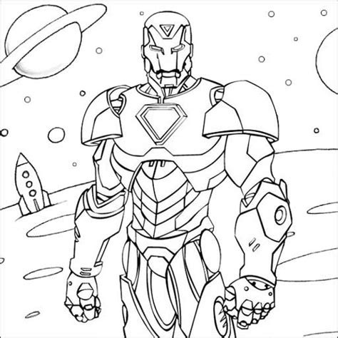 iron man infinity gauntlet coloring pages coloring pages