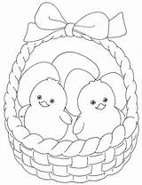 Baby Chicks Drawing Coloring Pages Chickens Getdrawings sketch template
