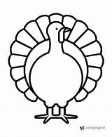 Turkey Coloring Pages Printable sketch template