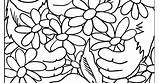 Coloring Topsy Spring sketch template