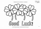 Luck Good Coloring Pages Printable Getcolorings Color Getdrawings sketch template
