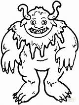 Coloring Troll Pages Monster Goblin Draw Printable Color Norwegian Rhyme Activity Norway Monsters Scary Getcolorings Rhyming Print Drawing Green Crafts sketch template