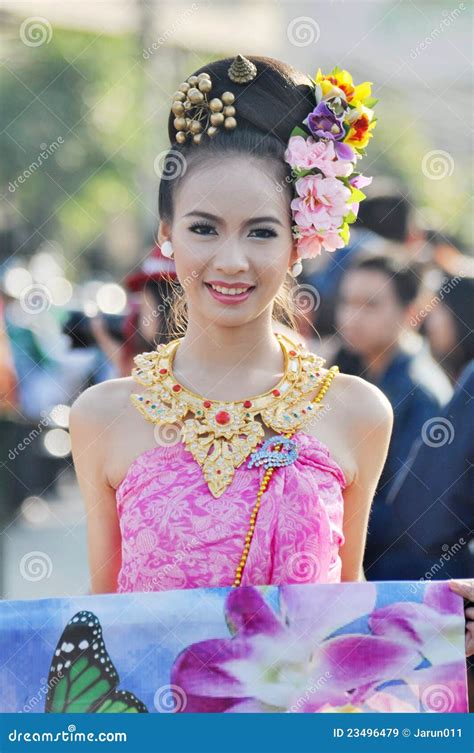 Thai Girl Smile Editorial Stock Image Image Of Apparel 23496479