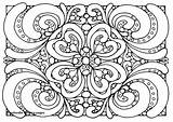 Coloring Pages Symmetrical Printable Adult Stress Patterns Anti Zendoodle Zen Getcolorings Symmetry Print Getdrawings Colorings Color sketch template