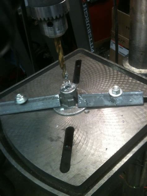 drill press table clamps  scrap homemade drill press drill