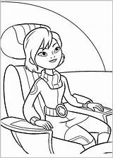 Miles Coloring Pages Tomorrowland Print Color sketch template
