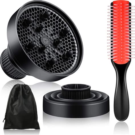 universal collapsible hair dryer diffuser attachment silicone hair diffuser fit