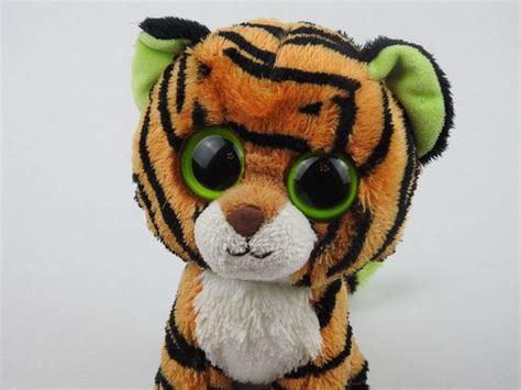 ty beanie boos stripes  tiger  boo plush stuffed animal toy
