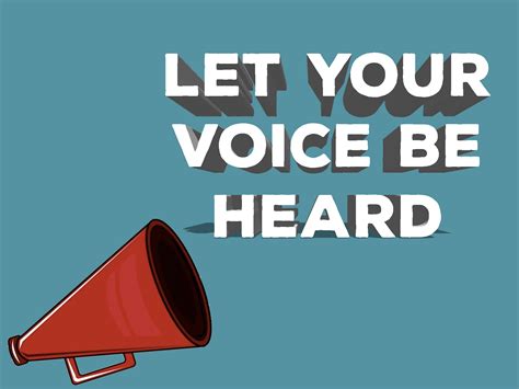 Let Your Voice Be Heard Mental Health Awareness Day Voice