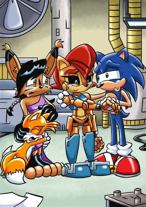 don t cry sally by viraljp on deviantart sally acorn and friends villains sonic mania sonic