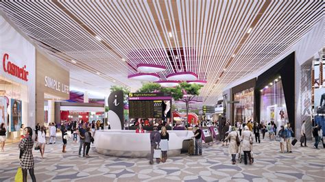 terminal  changi airport benoy shopping mall design mall design