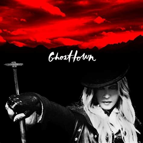 Madonna Unveils Ghosttown Single Cover Reveals Video Is Due Next