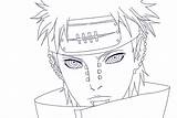 Pein Pages Pain Coloring Lineart Kisame Six Paths Naruto Deviantart Template Madara Orochimaru Deviant sketch template
