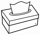 Tissue Box Isolated Vectors sketch template