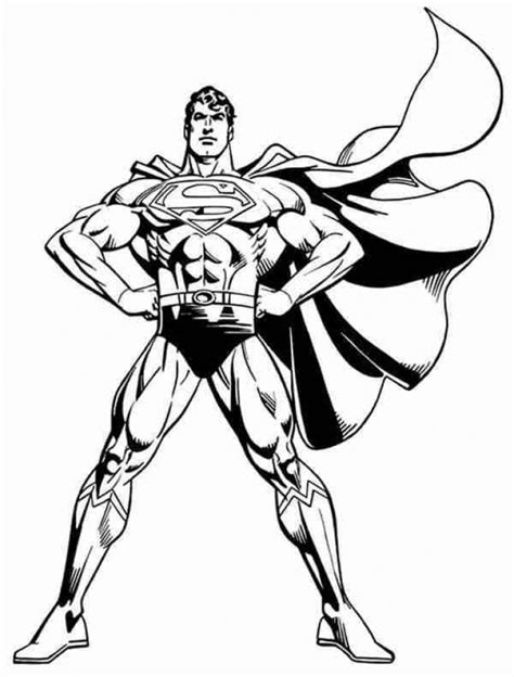 superman coloring pages  print