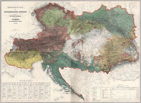 ethnographic map   austrian empire  vivid maps