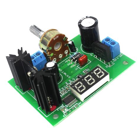 lm acdc continuously adjustable voltage regulator step  power